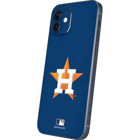 MLB Houston Astros Distressed iPhone 12 Mini Skin