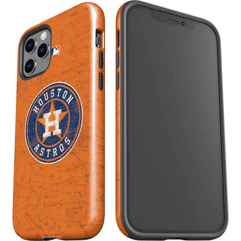 MLB Houston Astros Distressed iPhone 12 Pro Impact Case