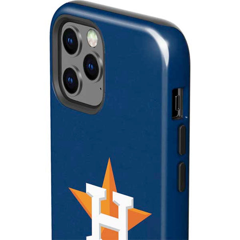 MLB Houston Astros Distressed iPhone 12 Pro Max Impact Case