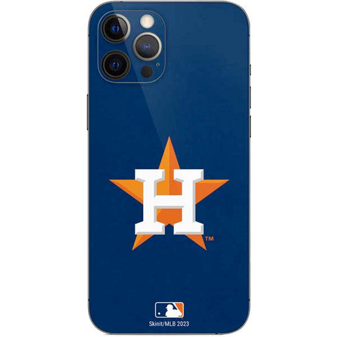 MLB Houston Astros Distressed iPhone 12 Pro Max Skin