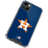 MLB Houston Astros Distressed iPhone 13 Mini Clear Case