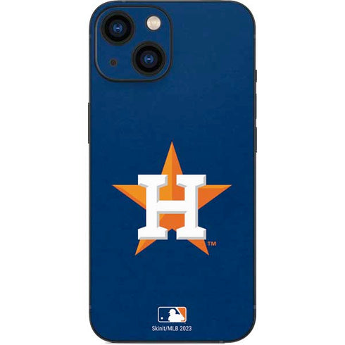 MLB Houston Astros Distressed iPhone 13 Mini Skin