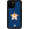 MLB Houston Astros Distressed iPhone 13 Mini Waterproof Case