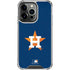 MLB Houston Astros Distressed iPhone 13 Pro Clear Case