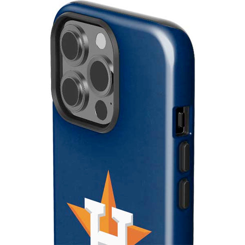 MLB Houston Astros Distressed iPhone 13 Pro Impact Case