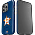 MLB Houston Astros Distressed iPhone 13 Pro Impact Case