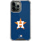 MLB Houston Astros Distressed iPhone 13 Pro Max Clear Case