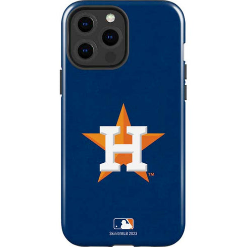 MLB Houston Astros Distressed iPhone 13 Pro Max Impact Case