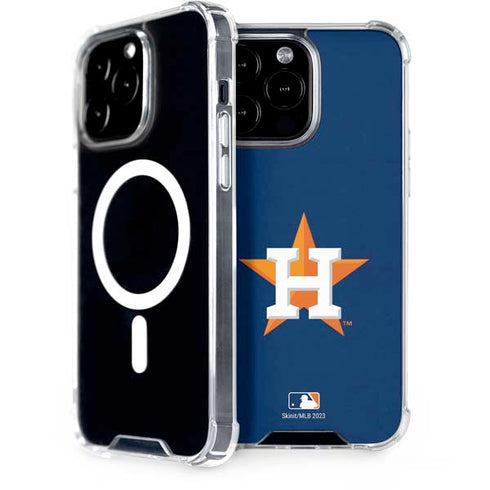 MLB Houston Astros Distressed iPhone 13 Pro Max MagSafe Case