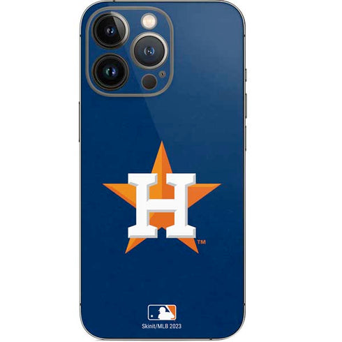 MLB Houston Astros Distressed iPhone 13 Pro Skin