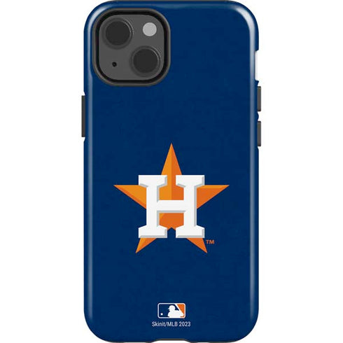 MLB Houston Astros Distressed iPhone 15 Impact Case