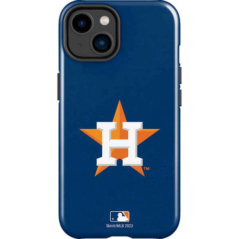 MLB Houston Astros Distressed iPhone 15 Plus Impact Case