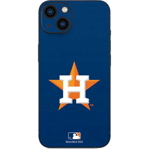 MLB Houston Astros Distressed iPhone 14 Plus Skin