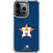 MLB Houston Astros Distressed iPhone 14 Pro Clear Case