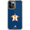 MLB Houston Astros Distressed iPhone 14 Pro Max Clear Case