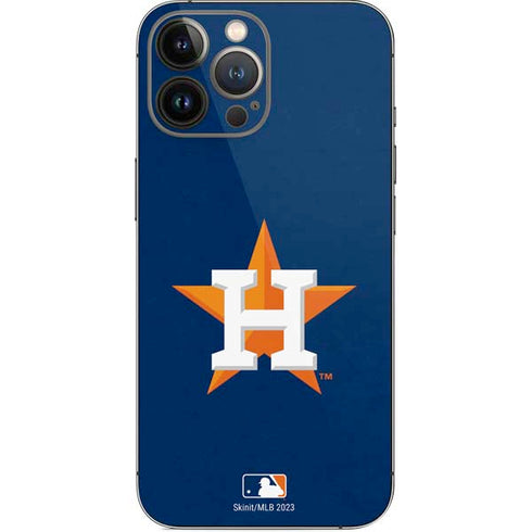 MLB Houston Astros Distressed iPhone 14 Pro Max Skin