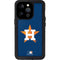 MLB Houston Astros Distressed iPhone 14 Pro Waterproof Case