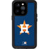 MLB Houston Astros Distressed iPhone 14 Pro Waterproof Case