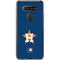 MLB Houston Astros Distressed LG K51/Q51 Clear Case