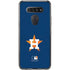MLB Houston Astros Distressed LG K51/Q51 Clear Case