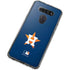 MLB Houston Astros Distressed LG K51/Q51 Clear Case