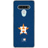 MLB Houston Astros Distressed LG Stylo 6 Clear Case