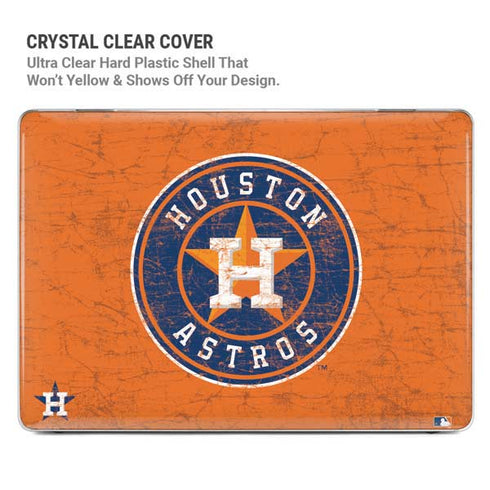 MLB Houston Astros Distressed MacBook Air 13in M1 (2021) Case plus Skin