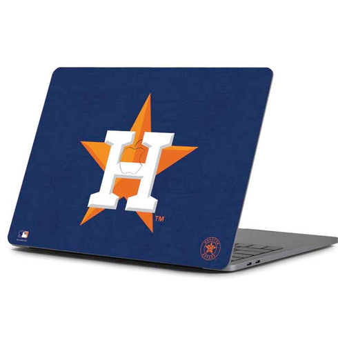MLB Houston Astros Distressed Apple MacBook Pro 13-inch Skin