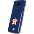 MLB Houston Astros Distressed Moto E5 Plus Skin