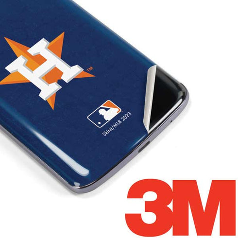 MLB Houston Astros Distressed Moto E5 Plus Skin