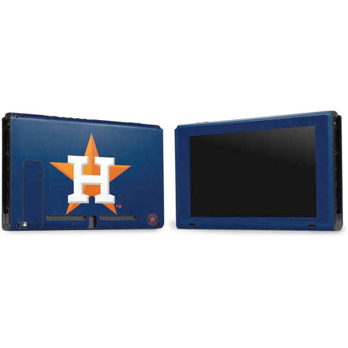 MLB Houston Astros Distressed Nintendo Switch Bundle Skin