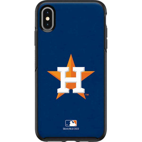MLB Houston Astros Distressed Otterbox Symmetry iPhone Skin