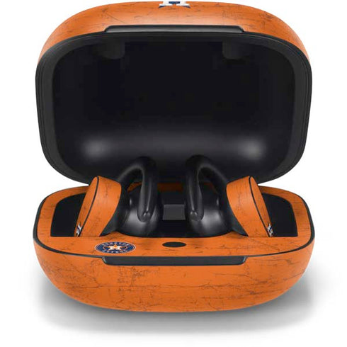 MLB Houston Astros Distressed PowerBeats Pro Skin