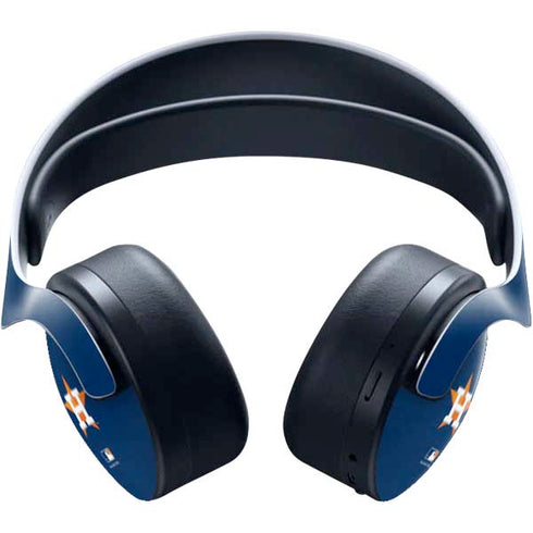 MLB Houston Astros Distressed PULSE 3D Wireless Headset for PS5 Skin