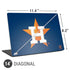 MLB Houston Astros Distressed Universal Laptop 14in (11.4 x 8.2in) Skin