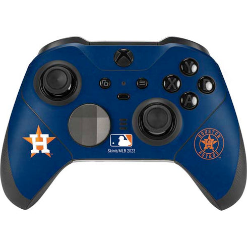 MLB Houston Astros Distressed Xbox Elite Wireless Controller Series 2 Skin