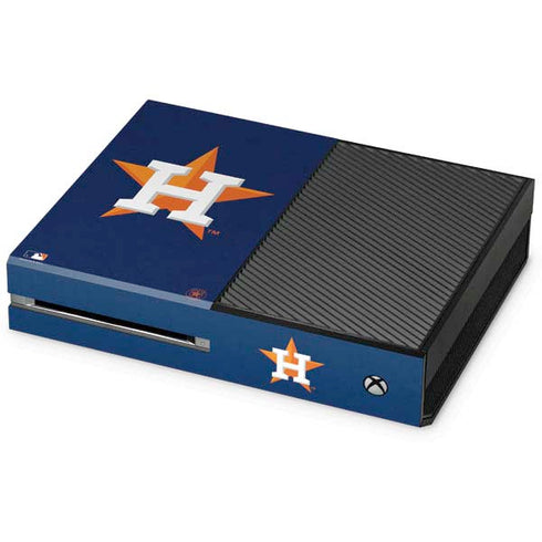 MLB Houston Astros Distressed Xbox One Console Skin