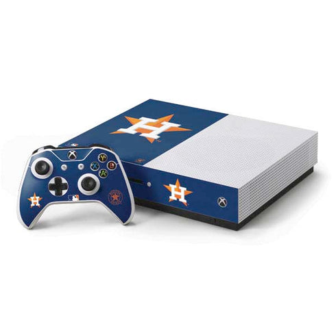 MLB Houston Astros Distressed Xbox One Skins