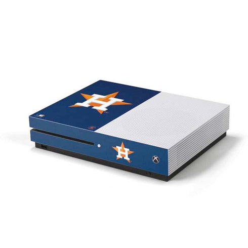 MLB Houston Astros Distressed Xbox One S Console Skin