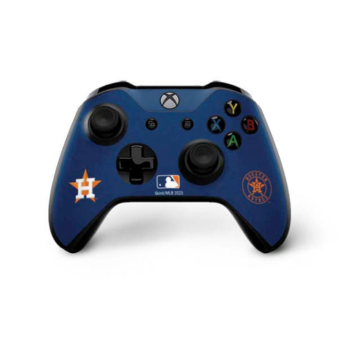 MLB Houston Astros Distressed Xbox One X Controller Skin