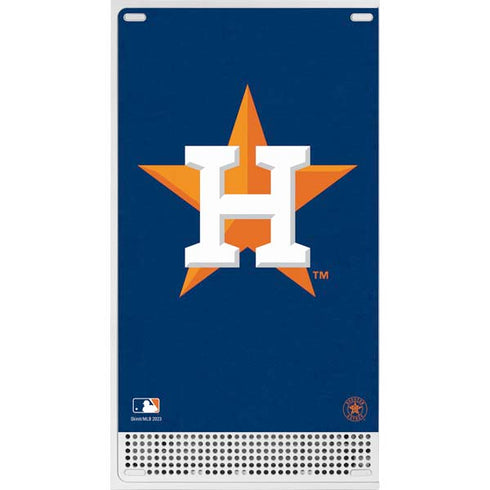 MLB Houston Astros Distressed Xbox Series S Console Skin