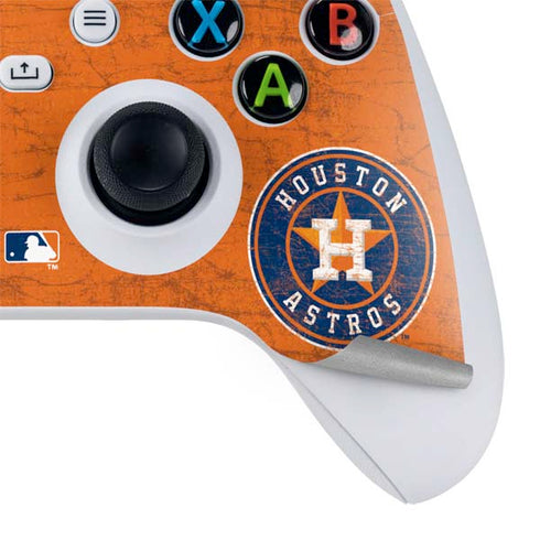 MLB Houston Astros Distressed Xbox Series S Controller Skin