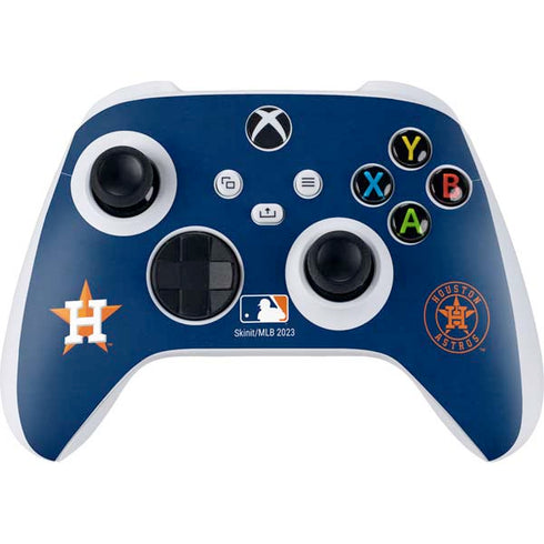 MLB Houston Astros Distressed Xbox Series S Controller Skin