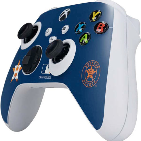 MLB Houston Astros Distressed Xbox Series S Controller Skin