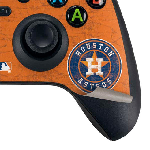 MLB Houston Astros Distressed Xbox Series X Bundle Skin