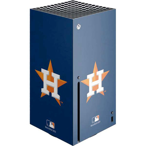 MLB Houston Astros Distressed Xbox Series X Console Skin