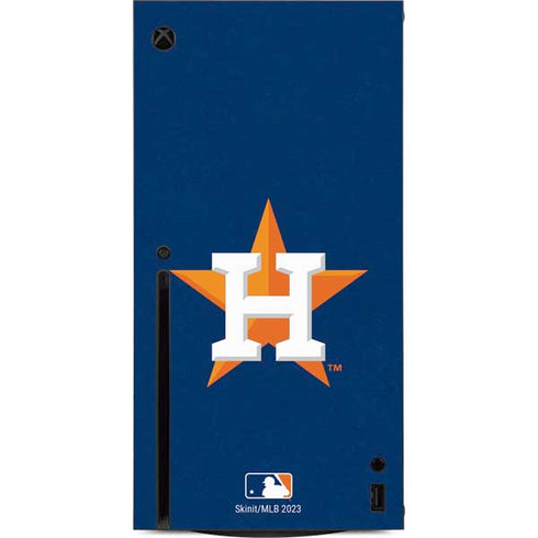 MLB Houston Astros Distressed Xbox Series X Console Skin