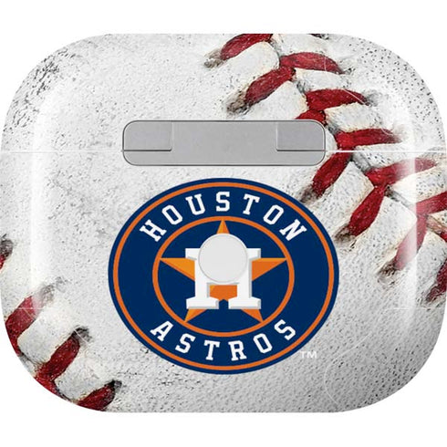MLB Houston Astros Game Ball Apple AirPods (3rd Gen 2021) Skin