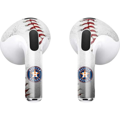 MLB Houston Astros Game Ball Apple AirPods (3rd Gen 2021) Skin