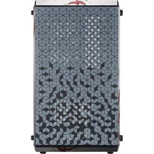 MLB Houston Astros Game Ball Cooler Master MasterBox Q300L Mini Tower Skin